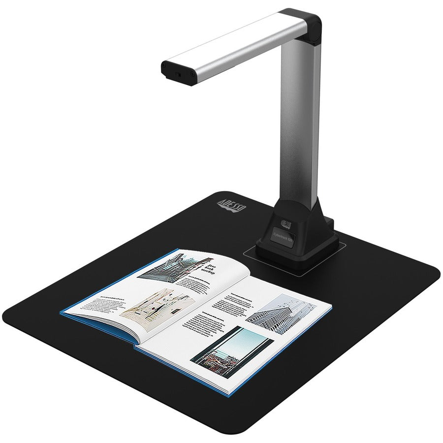 Adesso 5MP Fixed‑Focus A4 Document Camera – OCR Scanner