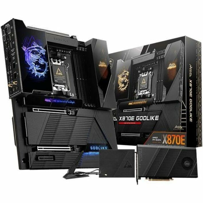 MSI X870E GODLIKE E-ATX – AM5 Gaming Motherboard, AMD Chipset
