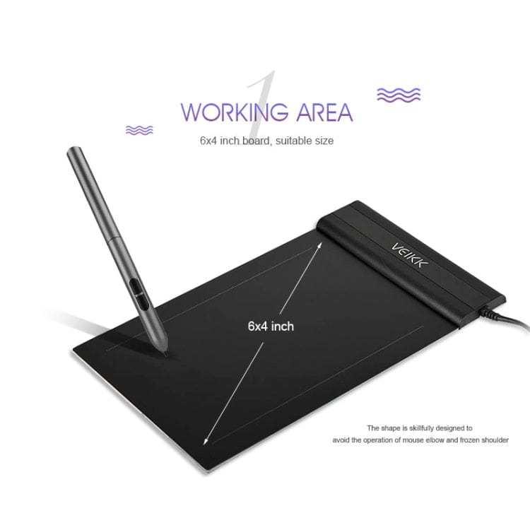 VEIKK S640 6x4 inch Graphic Tablet