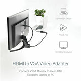 StarTech HDMI to VGA HDMI Monitor Adapter - 1080p