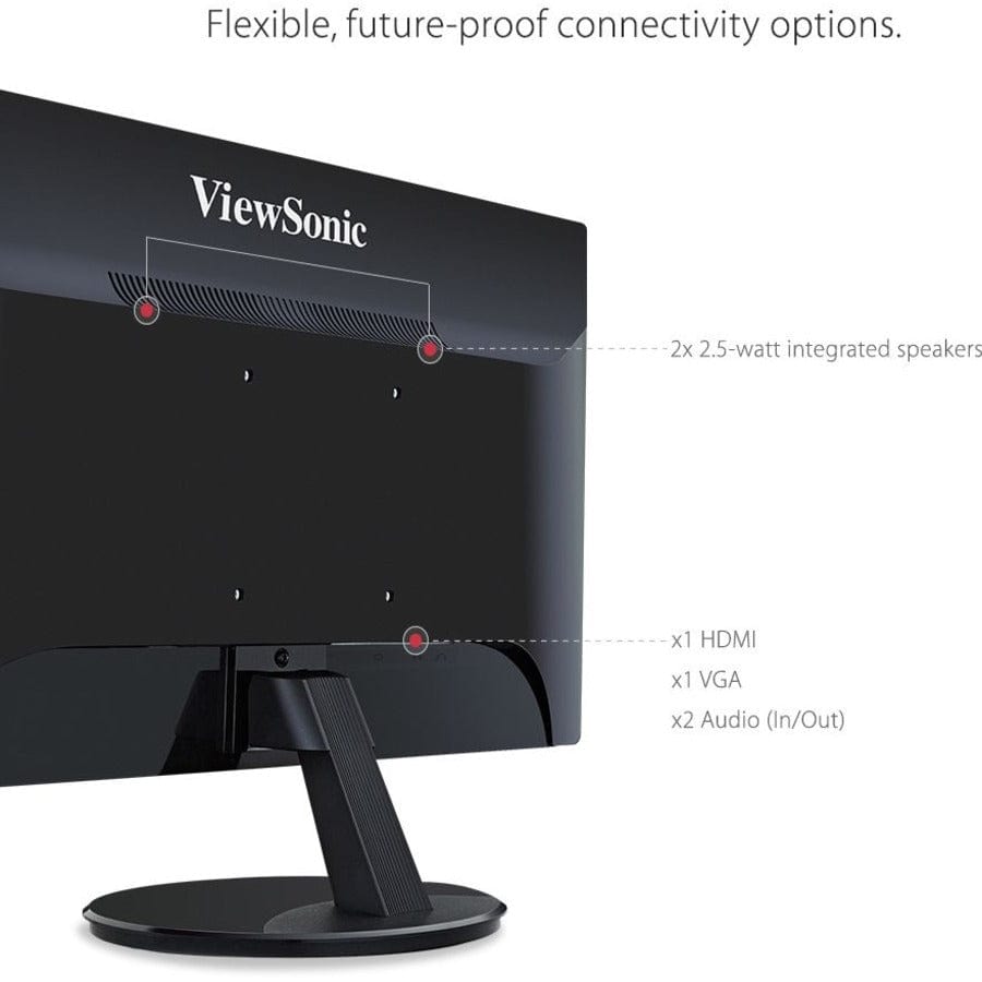 Moniteur LED Full HD 16:9 Value VA2759-smh ViewSonic de 27 po - Noir