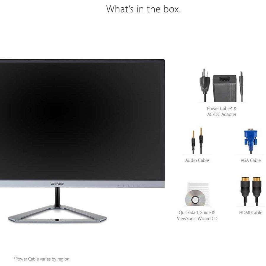 Viewsonic 27" Display, Full HD, IPS Panel, 1920 x 1080 Resolution