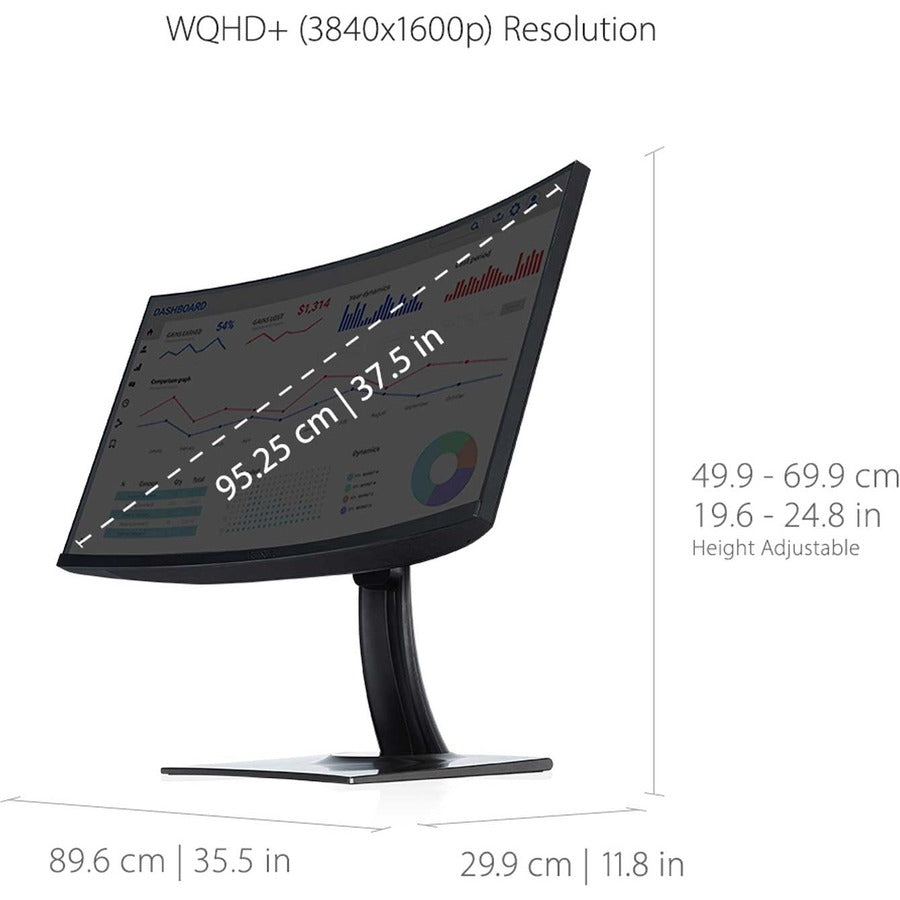 ViewSonic VP3881A 38'' IPS WQHD Curved Ultrawide Monitor