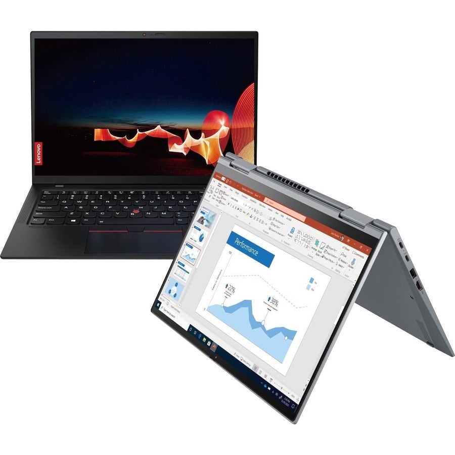 Lenovo ThinkPad X1 Carbon Gen 10 21CB000AUS 14" Notebook -16GB RAM WUXGA i5-1240P (12 Core) 256GB SSD (Black)