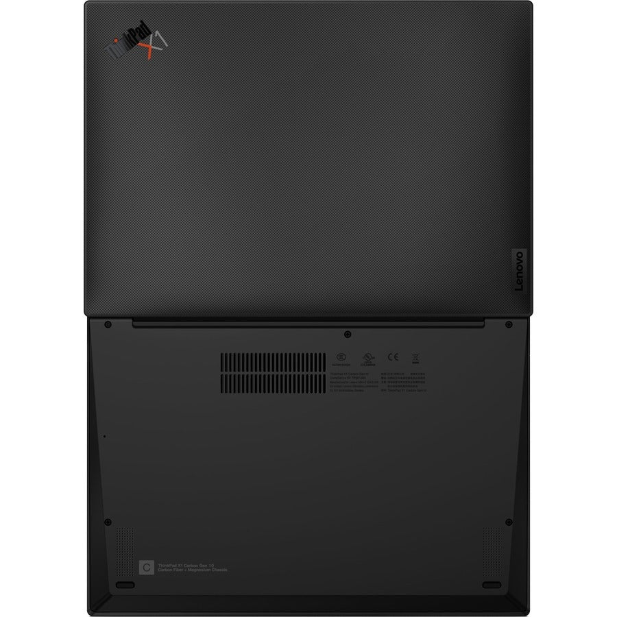 Lenovo ThinkPad X1 Carbon Gen 10 21CB000AUS 14" Notebook -16GB RAM WUXGA i5-1240P (12 Core) 256GB SSD (Black)