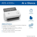 Brother Professional Desktop Scanner ADS-4300N