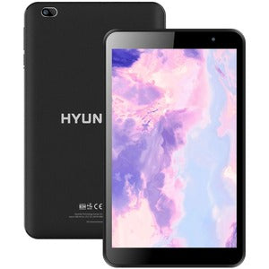 Hyundai HYtab Plus 8WB1, 8" HD IPS (300 nits), processeur Quad-Core, Android 11, 3 Go de RAM, 32 Go de stockage, 5MP/8MP, 4000mAh, AX WIFI (Noir)