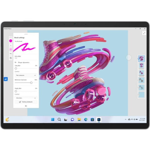 Microsoft Surface Pro 9 Tablet - 13" - 16 GB - 256 GB SSD - Windows 11 Pro  Platinum