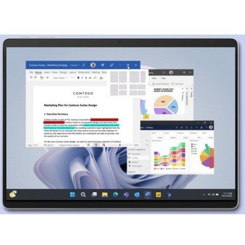Microsoft Surface Pro 9 Tablet - 13" - 16 GB - 512 GB SSD - Windows 11 Pro Platinum