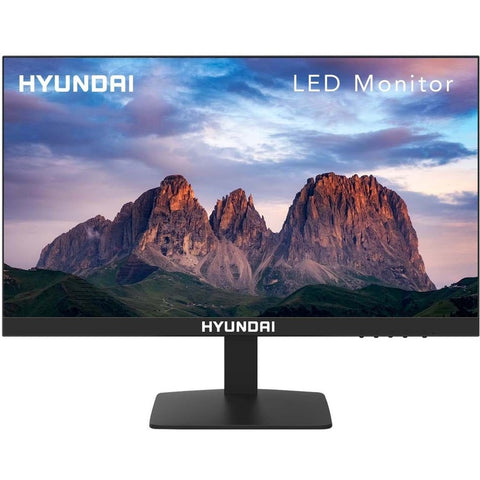 Moniteur de bureau Hyundai 21 pouces, 75 Hz, LCD FHD 1080p, série 21FOM HDMI et VGA, montable VESA (noir)