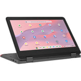 Lenovo 300e Yoga  2 in 1 Chromebook (6 Core) Gen 4 82W20002US 11.6" Touchscreen  4GB RAM+4GB(Graphite Gray)
