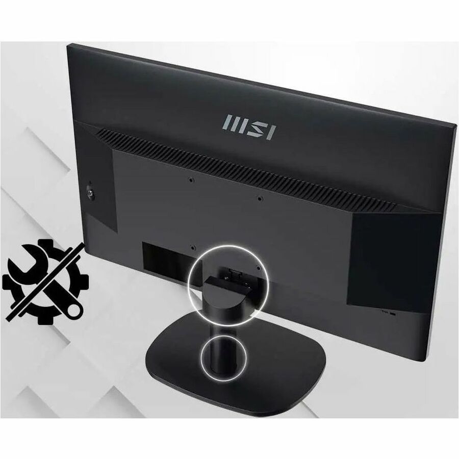 MSI Pro Pro MP245V 24" Class Full HD LED Monitor - 16:9 - Matte Black