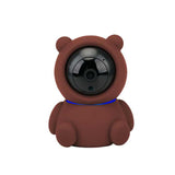 Wireless 360-degree Smart Home Monitoring Bear Automatic Tracking Camera 5MP
