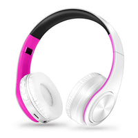 LPT660 Foldable Stereo Bluetooth Headset MP3 Player, Support 32GB TF Card & 3.5mm AUX