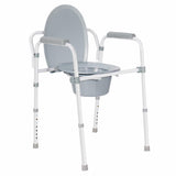Bath Shower Safety Seat, Tub Transfer Bench for Elderly, Adjustable Height - LIVINGbasics