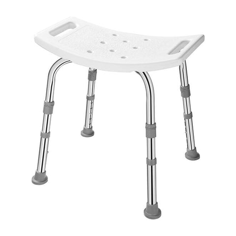 Shower Chair, Adjustable Height Bath Shower Tub Bench Chair - LIVINGbasics
